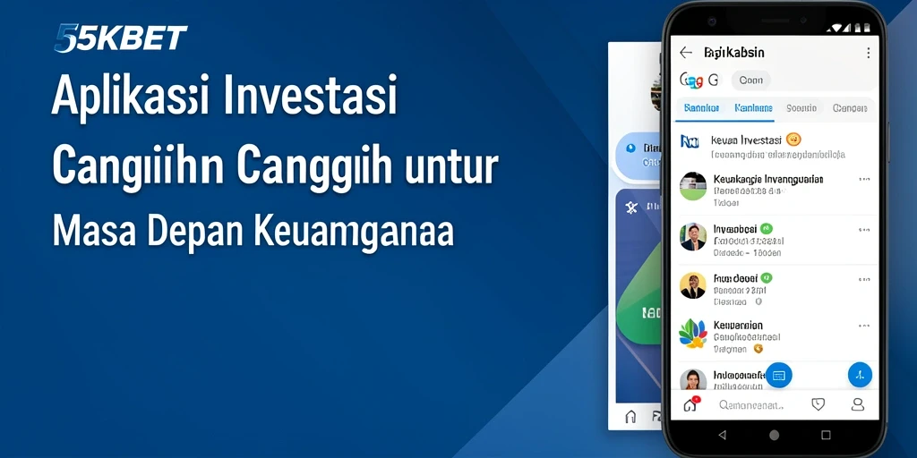 Antarmuka pengguna 55KBET yang modern dan ramah pengguna.