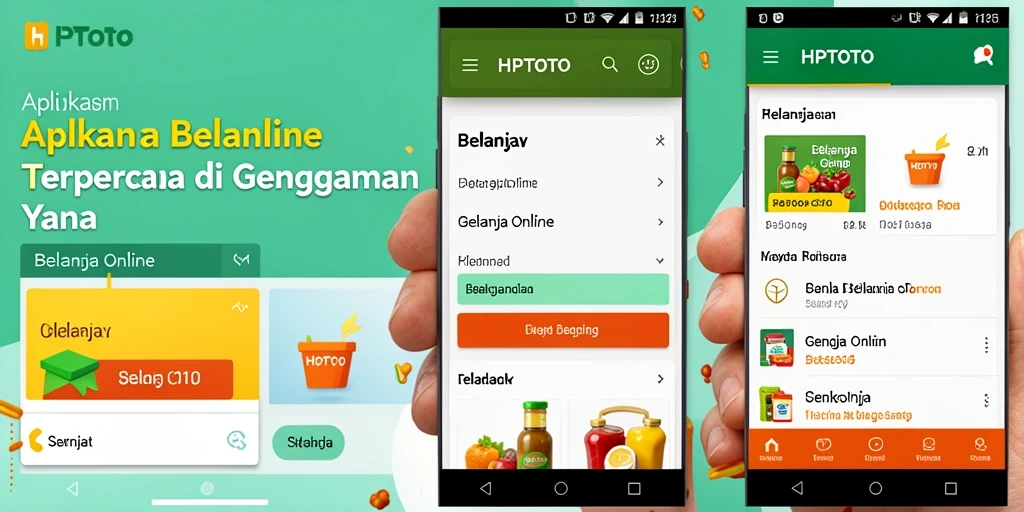 Antarmuka HPTOTO yang user-friendly untuk belanja online.