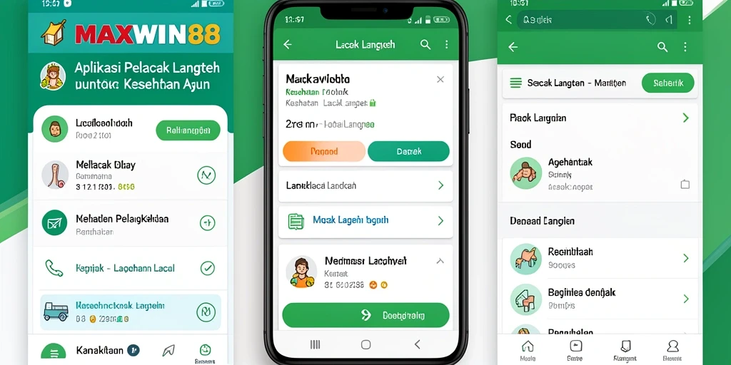 Tampilan antarmuka MAXWIN88 dengan fitur Lacak Langkah yang efektif.